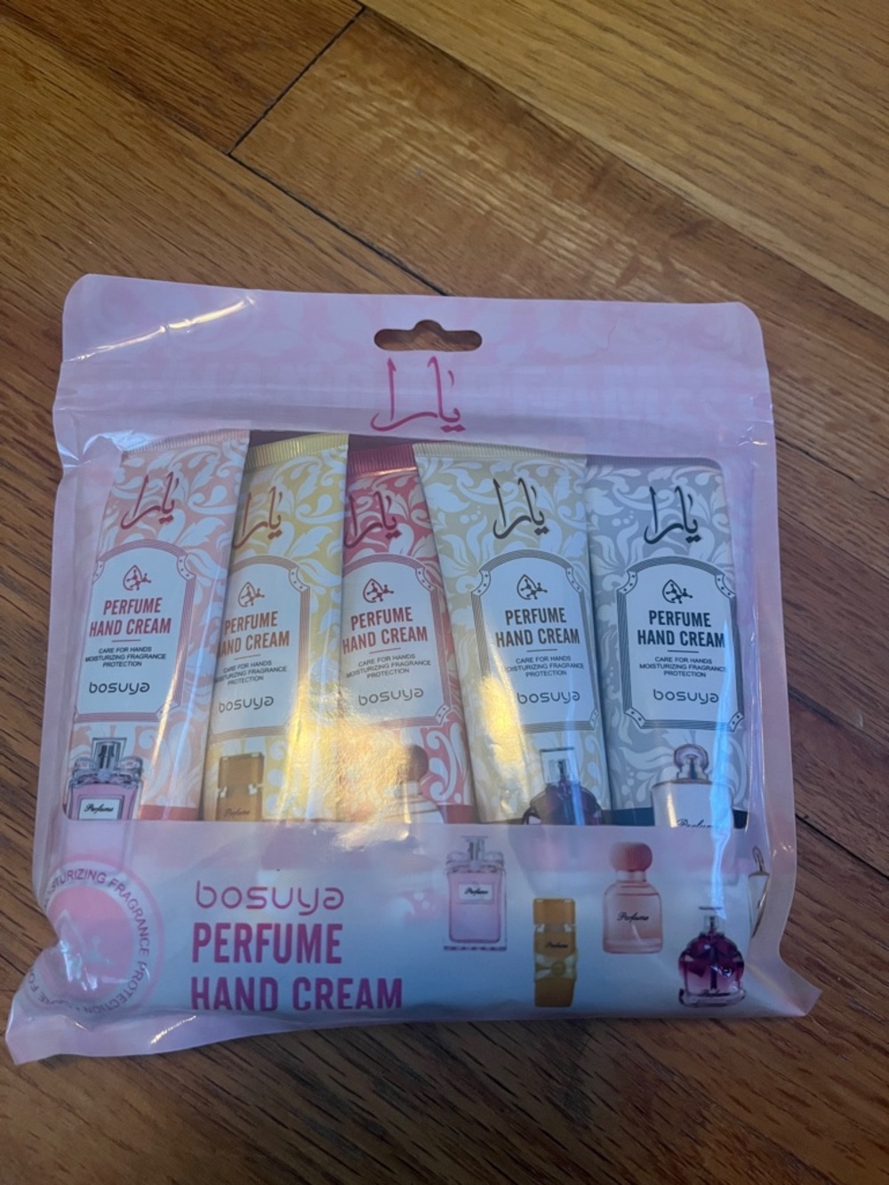 bosuya Perfume Hand Cream Gift Set - Pastel Multi price firm
